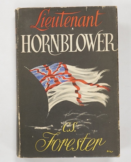 Forester, C.S - 2 works - Lieutenant Hornblower, 1st edition, 8vo, cloth with unclipped d/j, Michael Joseph, London, 1952 and Flying Colours, 1st edition, 8vo, red cloth, with unclipped d/j, Michael Joseph, London, 1938,